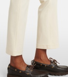 Wolford Grazia cropped jersey flared pants