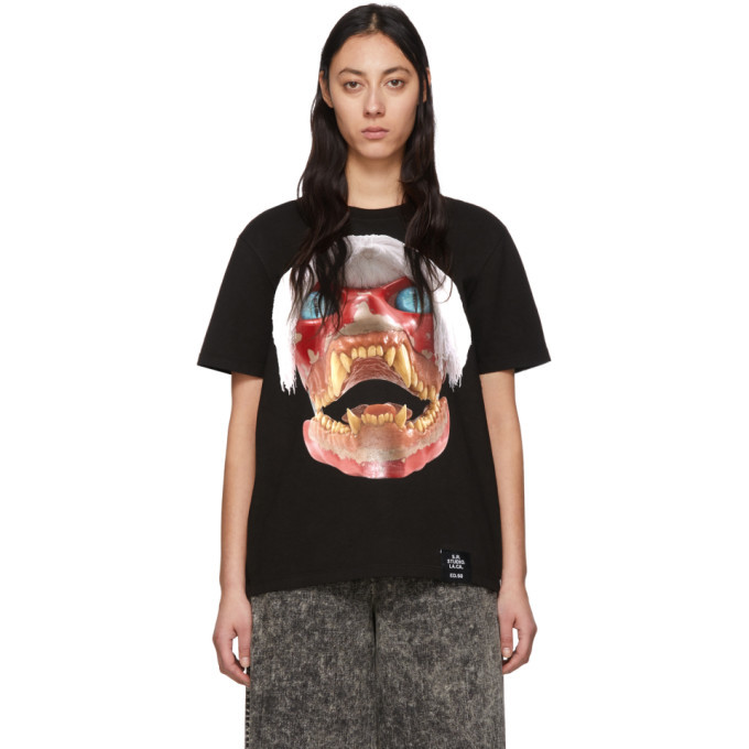 Photo: S.R. STUDIO. LA. CA. Black ED. 50 White Haired Red Skull T-Shirt