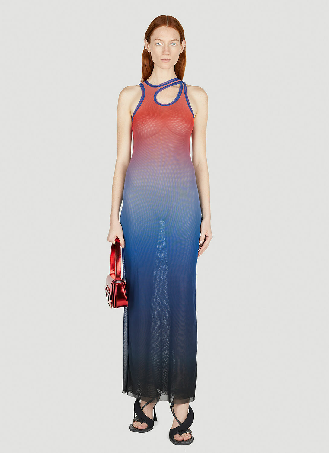 Ottolinger Mesh Tank Maxi Dress
