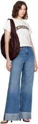 Ksubi White Leo Shrunken S/S T-shirt