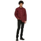 Han Kjobenhavn Red Twill Army Shirt