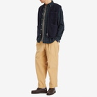 Universal Works Men's Wool Fleece Zip Gilet - Presented by END. in Navy