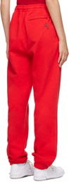 Jacquemus Red Le Papier 'Le Jogging Jacquemus' Lounge Pants