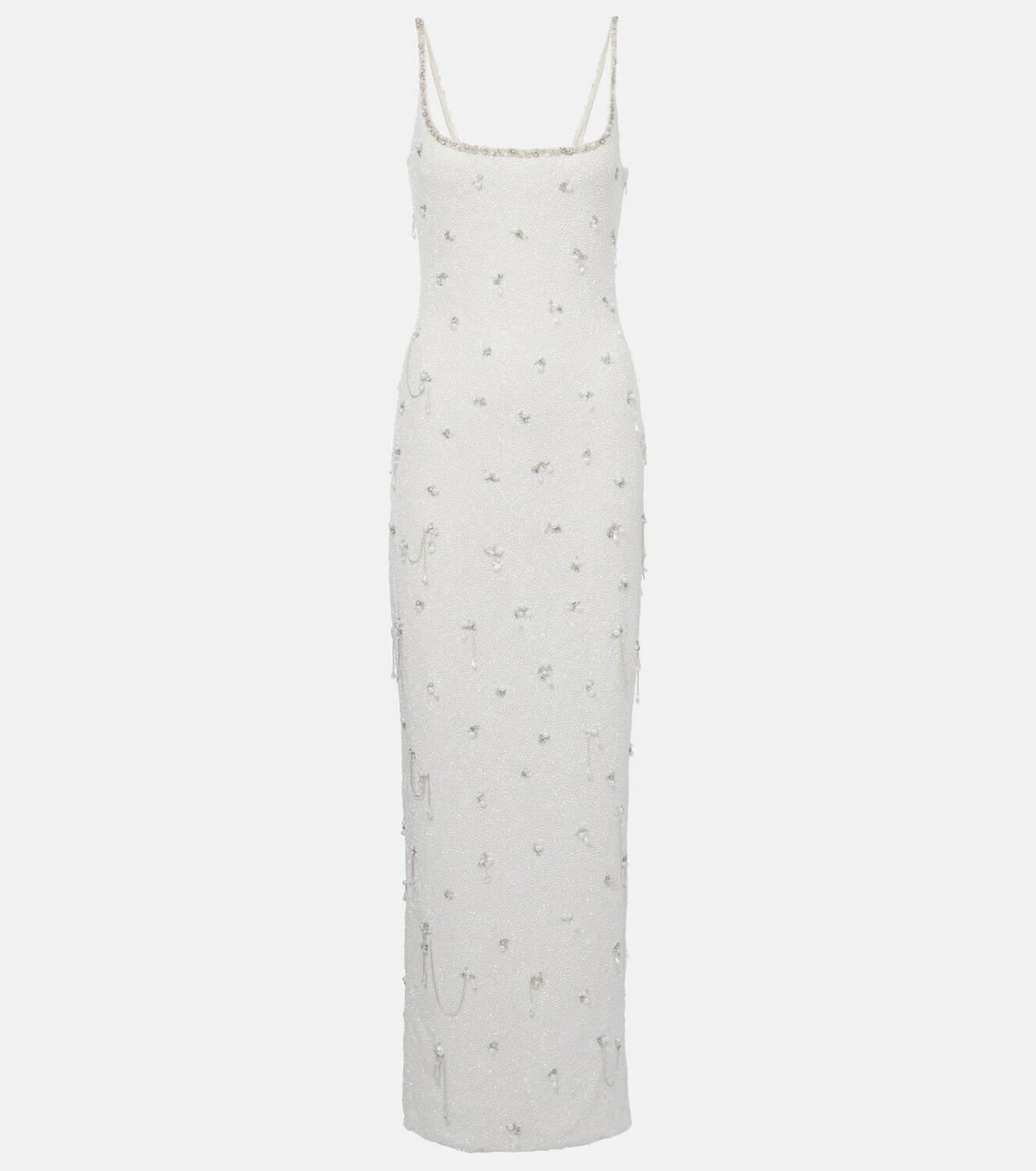 Clio Peppiatt Droplet embellished gown