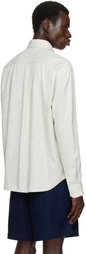 JACQUEMUS Khaki 'The Simon' Shirt