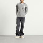 Represent Men's Knitted Boucle Knit Polo in Grey
