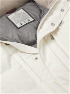 Brunello Cucinelli - Two-Tone Quilted Panelled Hooded Down Ski Jacket - Neutrals