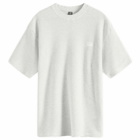 Patta Men's Basic Waffle T-Shirt in Melange Grey