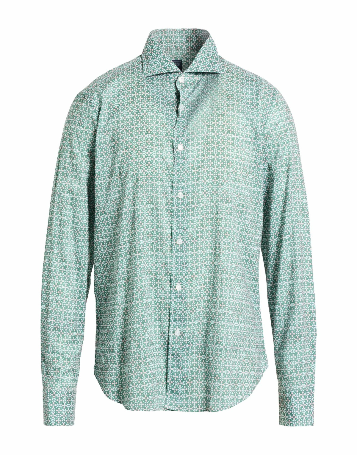 Fedeli Mens Shirt in Green