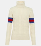 Gucci Wool and cashmere turtleneck sweater