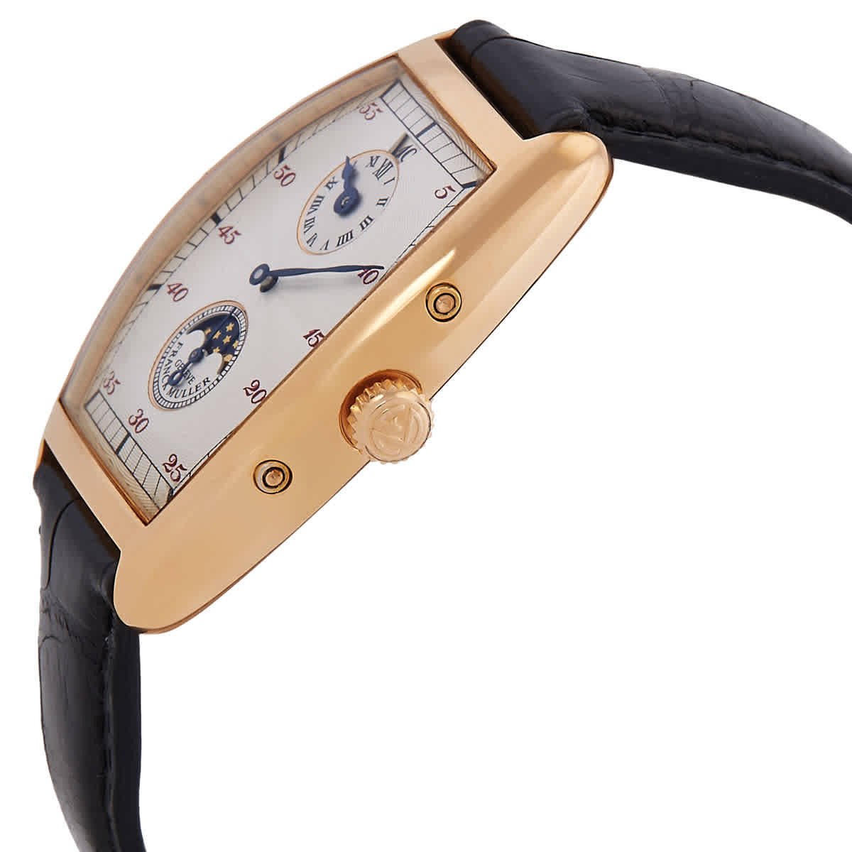 Franck Muller Jump Hours Automatic Moon Phase Silver Dial Watch 2852 D HS 5N