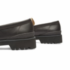 Clarks Originals Men's Yukoner Penny Loafer in Brown Combi Lea