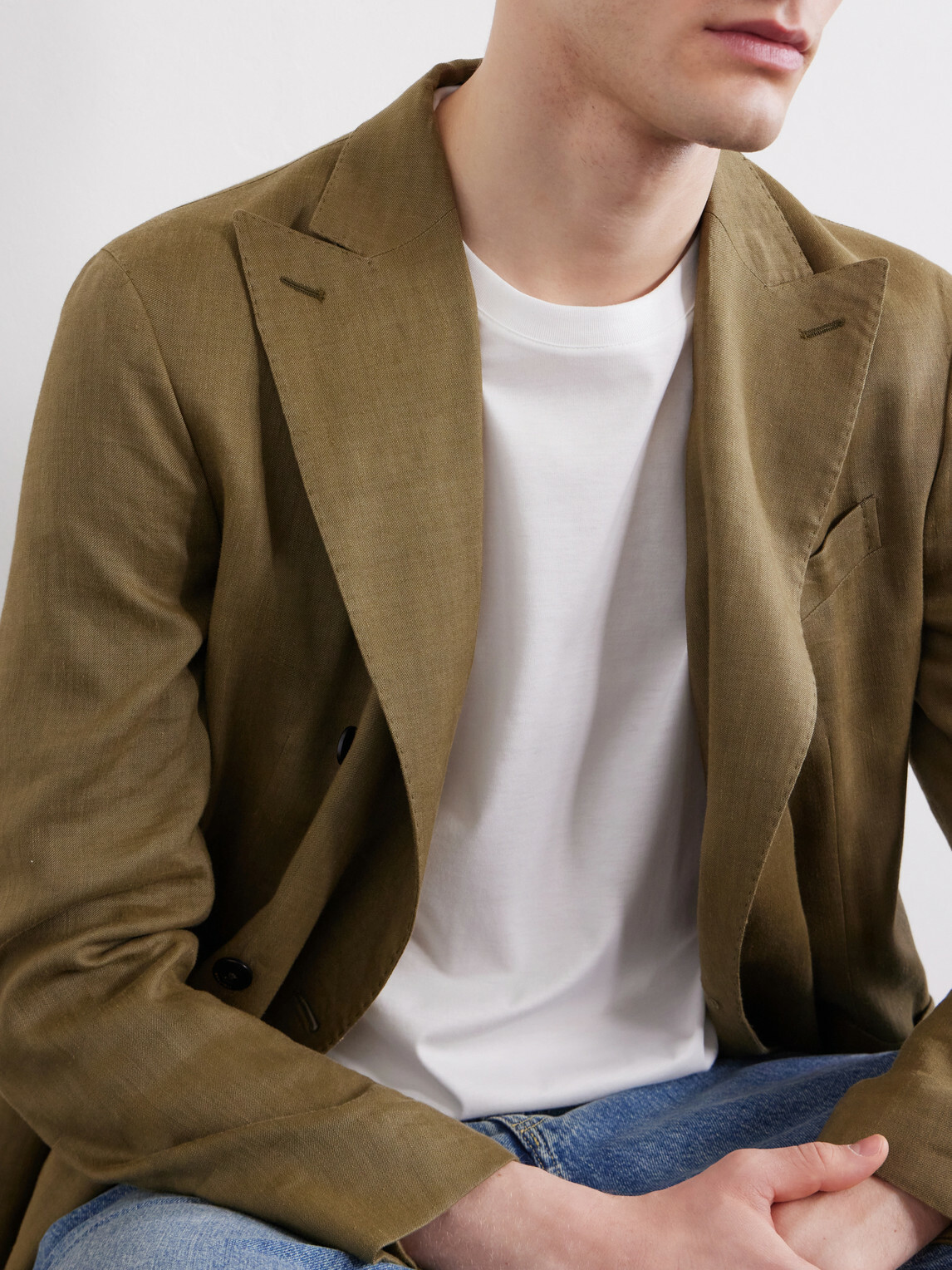 Zegna - Cotton-Jersey T-Shirt - White