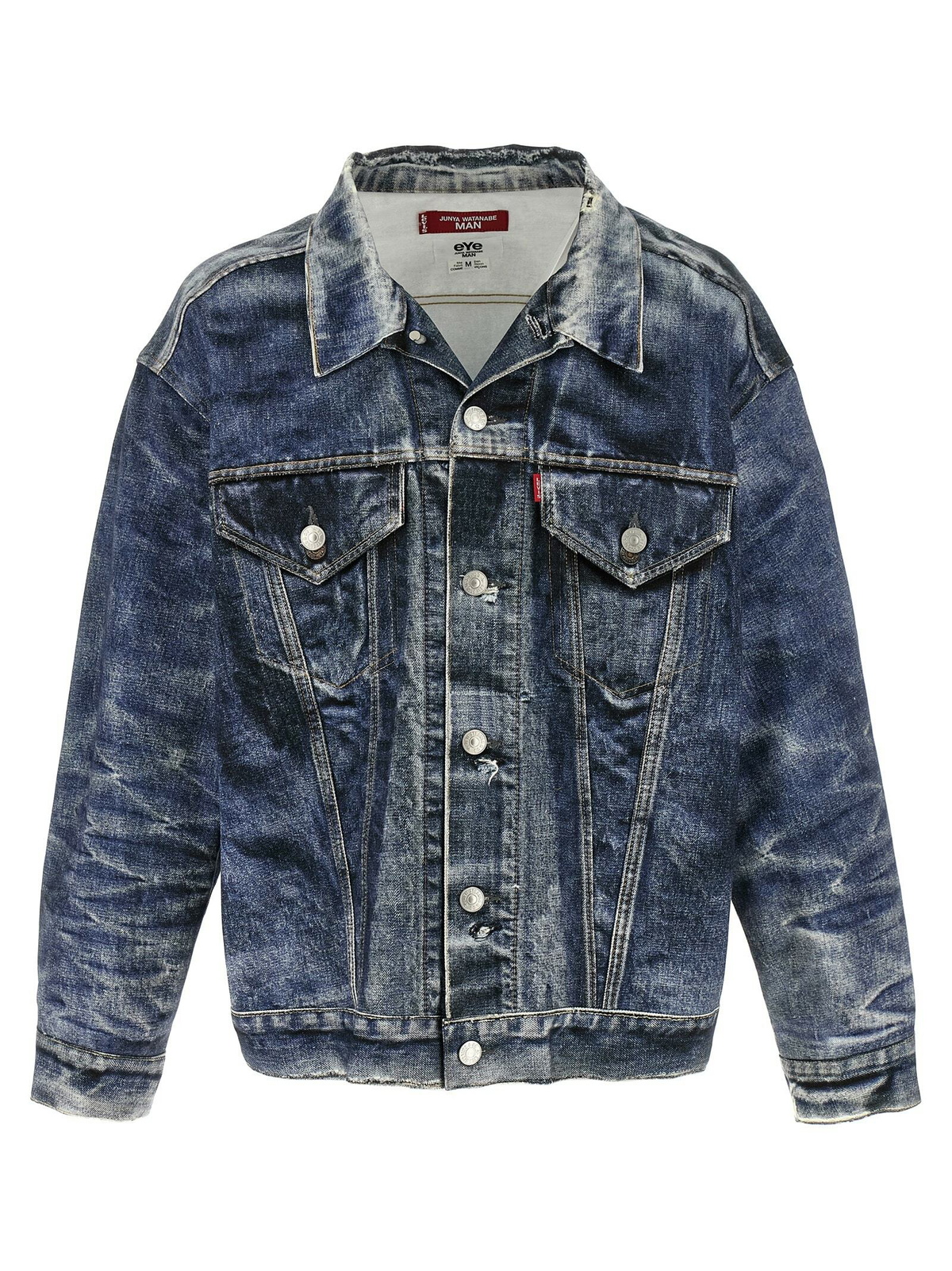 Junya Watanabe x C.P. Company layered denim jacket Junya