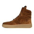 Human Recreational Services Brown Suede Mongoose Sneakers