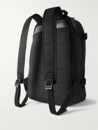 SAINT LAURENT - City Trekking Leather-Trimmed Shell Backpack
