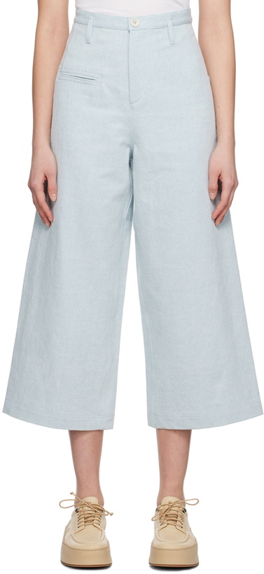 Photo: Toogood Blue Jacktar Trousers