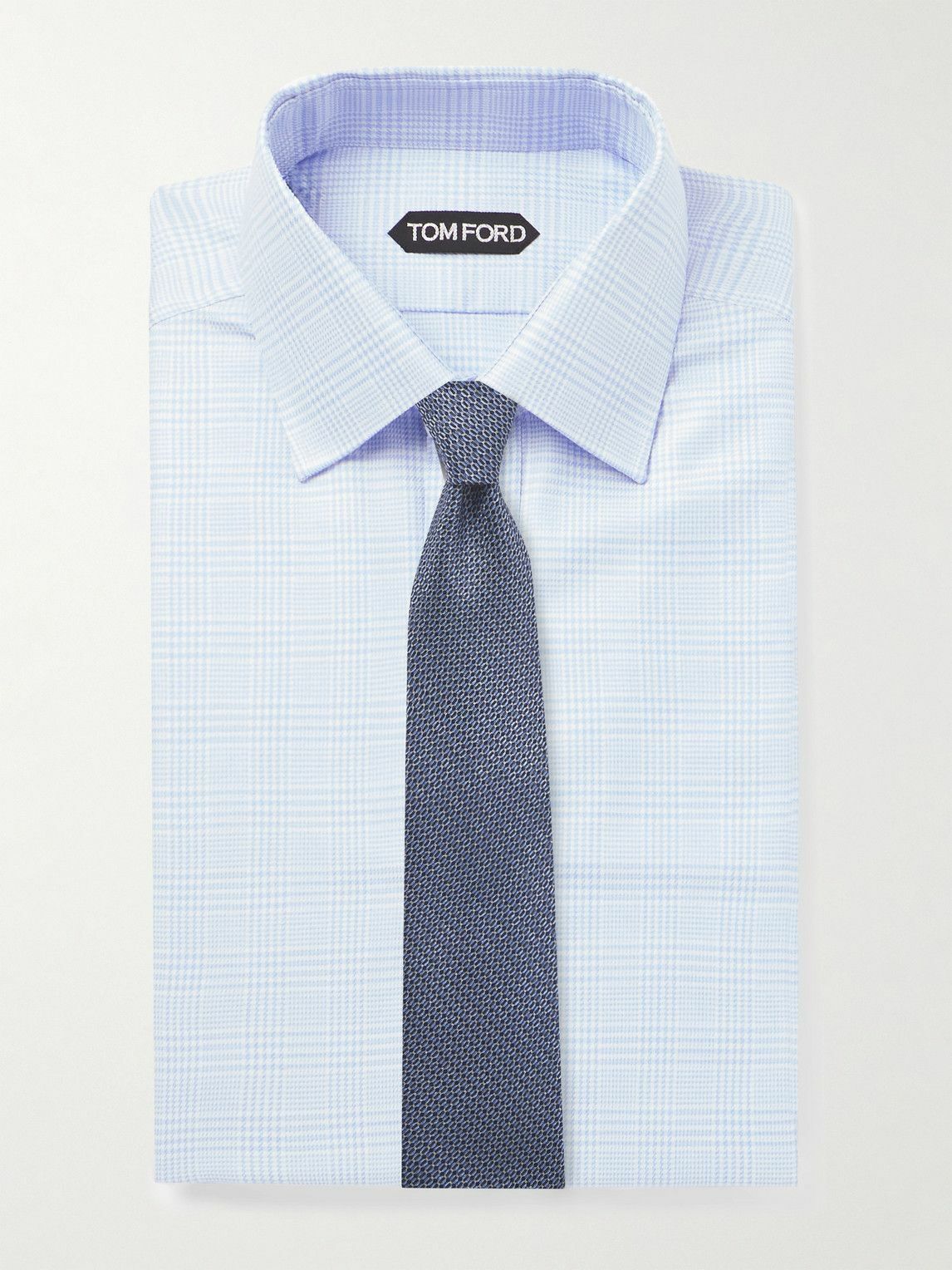 Chemise Tom Ford 'Prince Of Wales' En Coton - Taille 41/16 - Motif Carreaux Western - Neuf Avec étiquettes