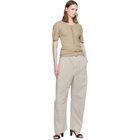 LEMAIRE Beige Fitted Henley