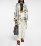 Etro - Globetrotter Medium jacquard tote bag