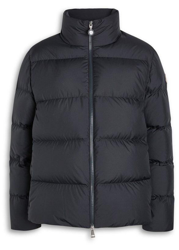 Photo: Moncler Mauzun Quilted Shell Jacket Navy