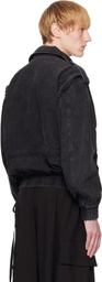 Ludovic de Saint Sernin Black Robert Denim Jacket