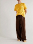 Jacquemus - Logo-Print Organic Cotton-Jersey T-Shirt - Yellow