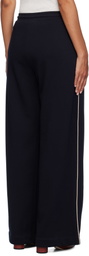 Max Mara Leisure Navy Curve Lounge Pants