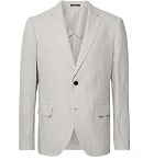 Club Monaco - Grant Light-Grey Slim-Fit Linen Suit Jacket - Light gray