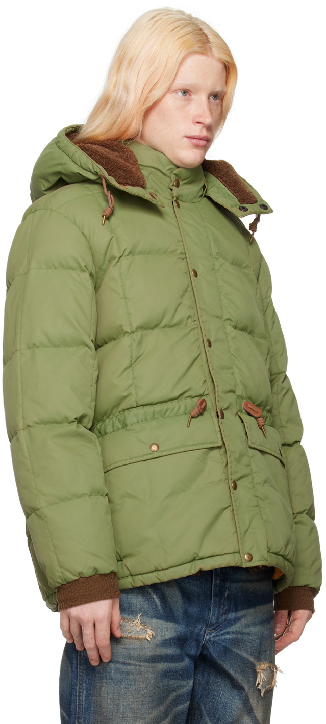 Comme des garcons quilted jacket outlet green