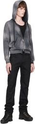 thom/krom Black T 107 Coated Jeans