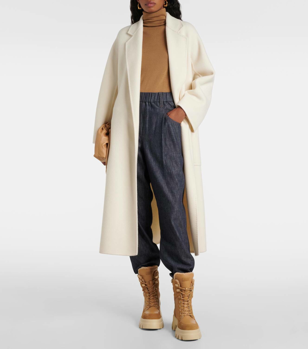 Bogner Sapporo 2 shearling-lined leather combat boots Bogner