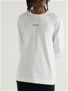 Moncler Genius - 6 Moncler 1017 ALYX 9SM Embellished Cotton-Jersey T-Shirt - White