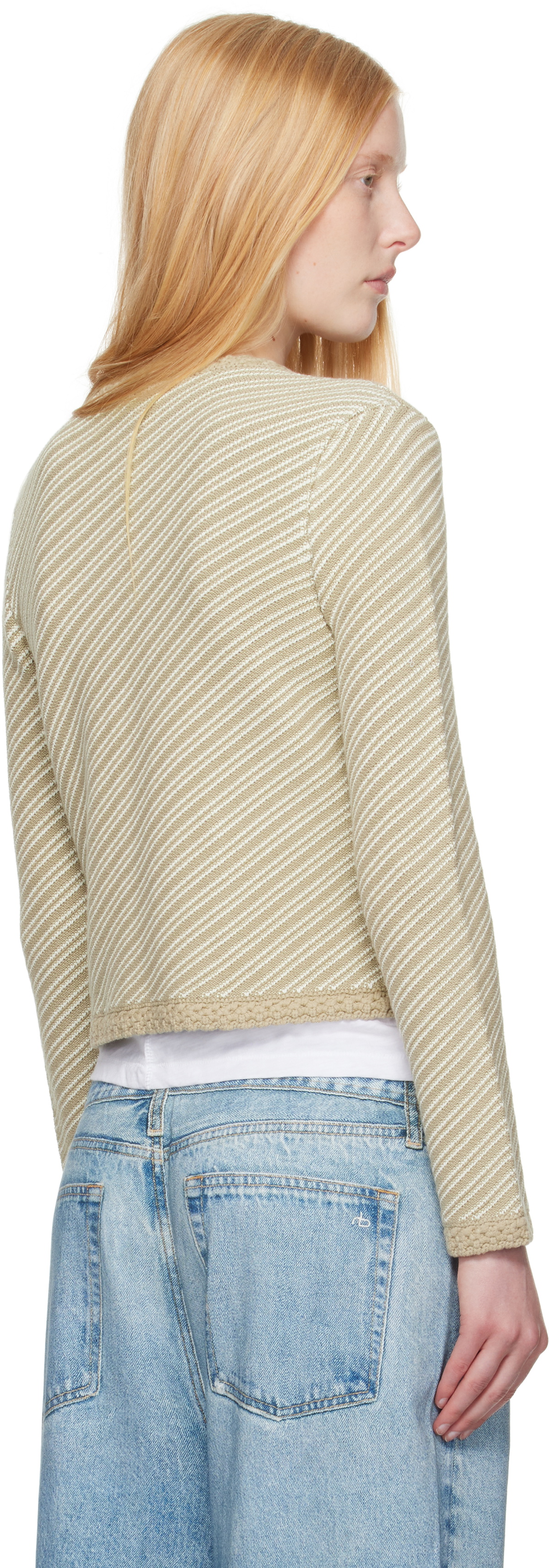 rag & bone Beige Claire Cardigan