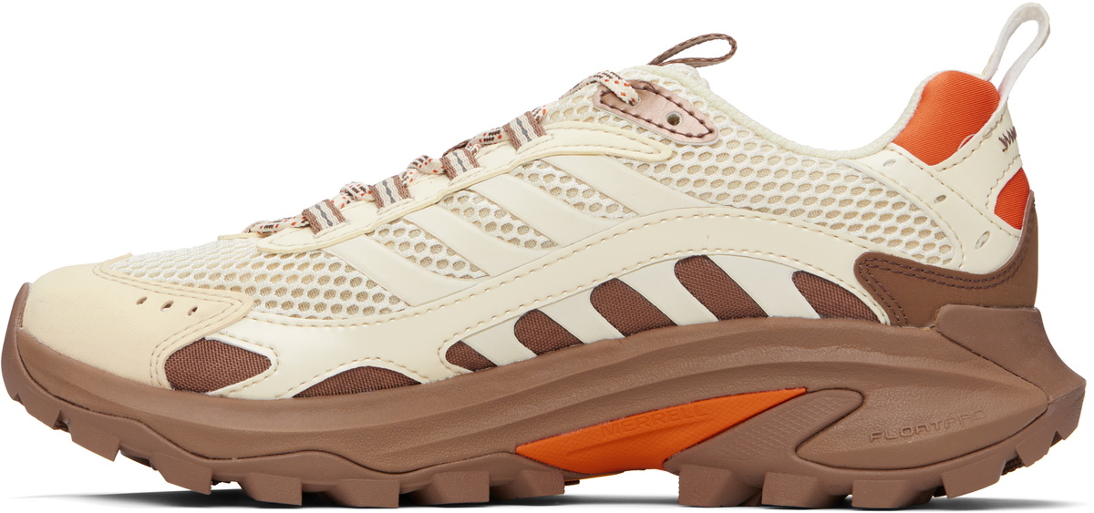 Merrell 1TRL Off-White & Brown Moab Speed 2 Vent 2K Sneakers
