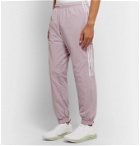 adidas Originals - Logo-Embroidered Nylon Track Pants - Purple