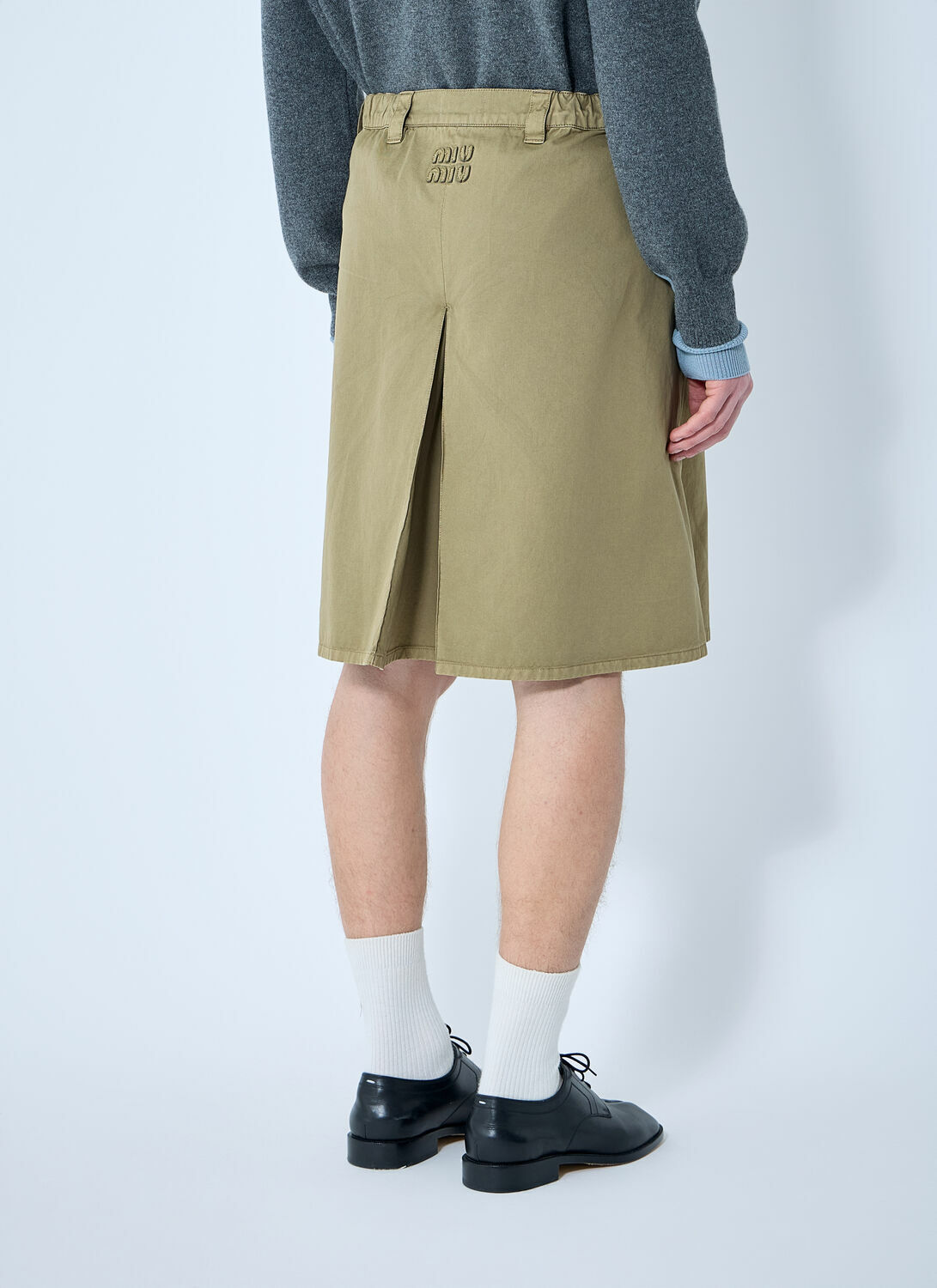 Miu Miu Garment-Dyed Skirt