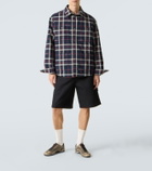 Gucci Gucci Shift Web Stripe leather sneakers