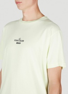 Stone Island - Graphic Print T-Shirt in Light Green