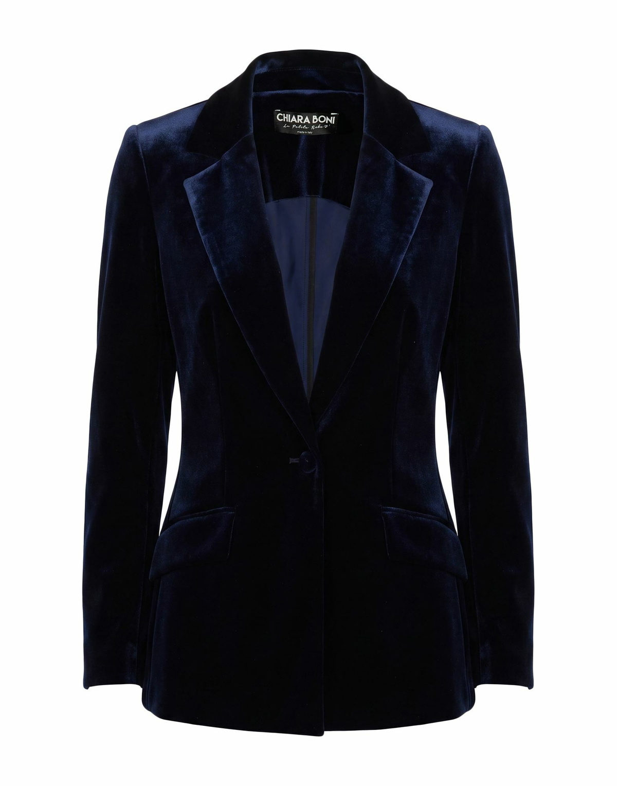 Chiara Boni La Petite Robe Womens Blazer Midnight in Blue