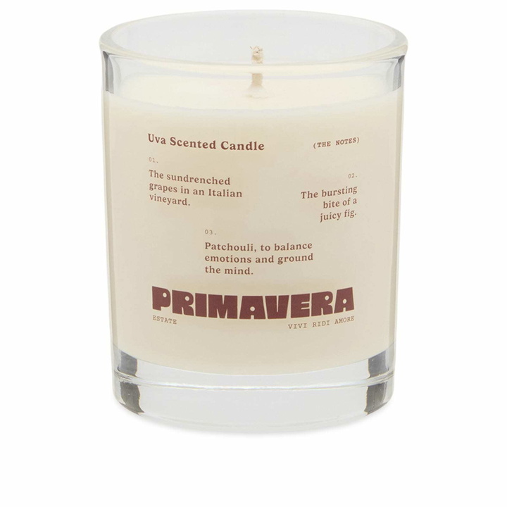 Photo: Earl of East x Primavera Estate Candle - UVA 