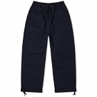 Universal Works Men's Winter Twill Parachute Pants in Navy