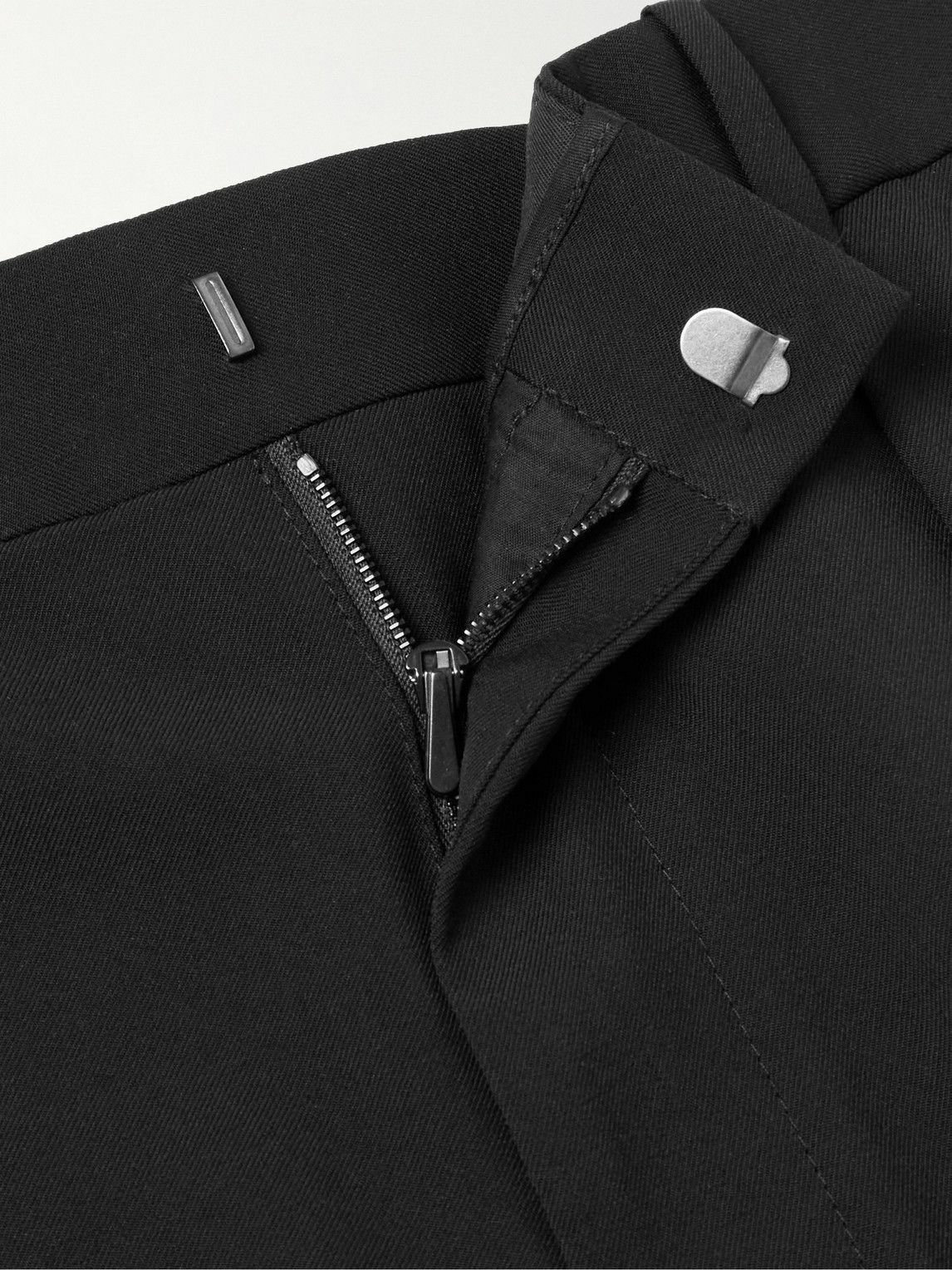 The Row - Marcello Straight-Leg Pleated Wool-Gabardine Trousers