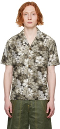 Andersson Bell Khaki Flower Shirt