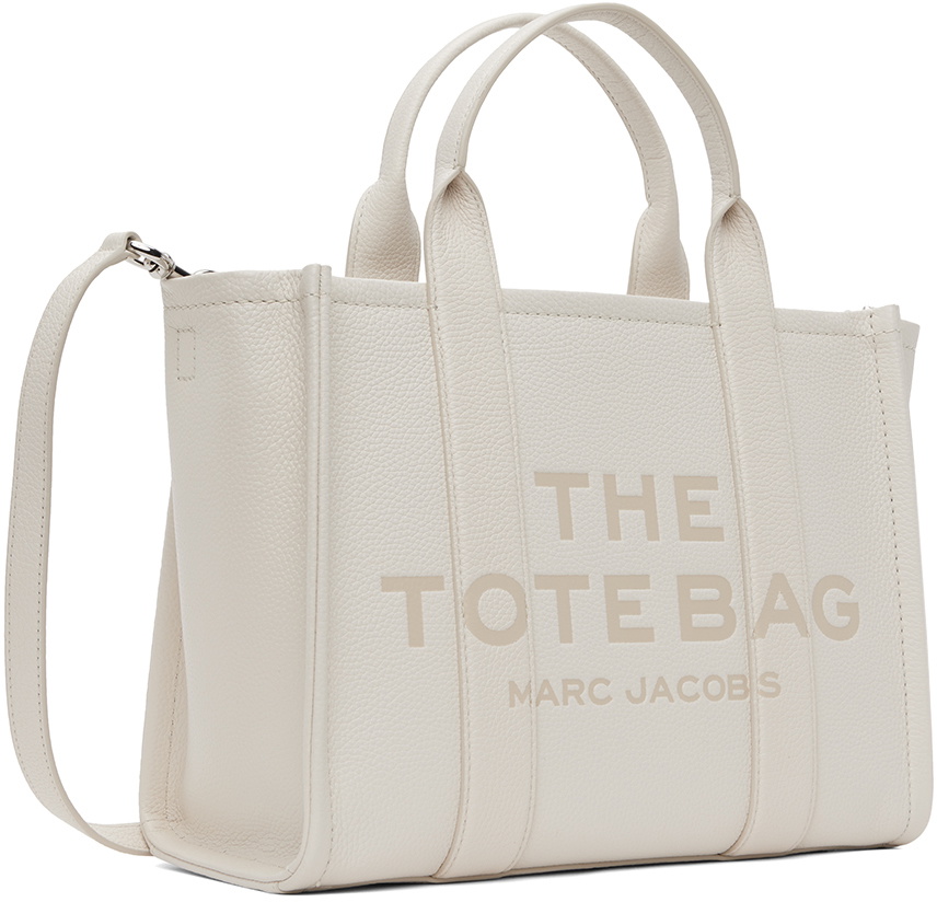 Marc Jacobs Off-White 'The Leather Medium' Tote Marc Jacobs