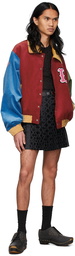 Charles Jeffrey Loverboy Red Varsity Jacket