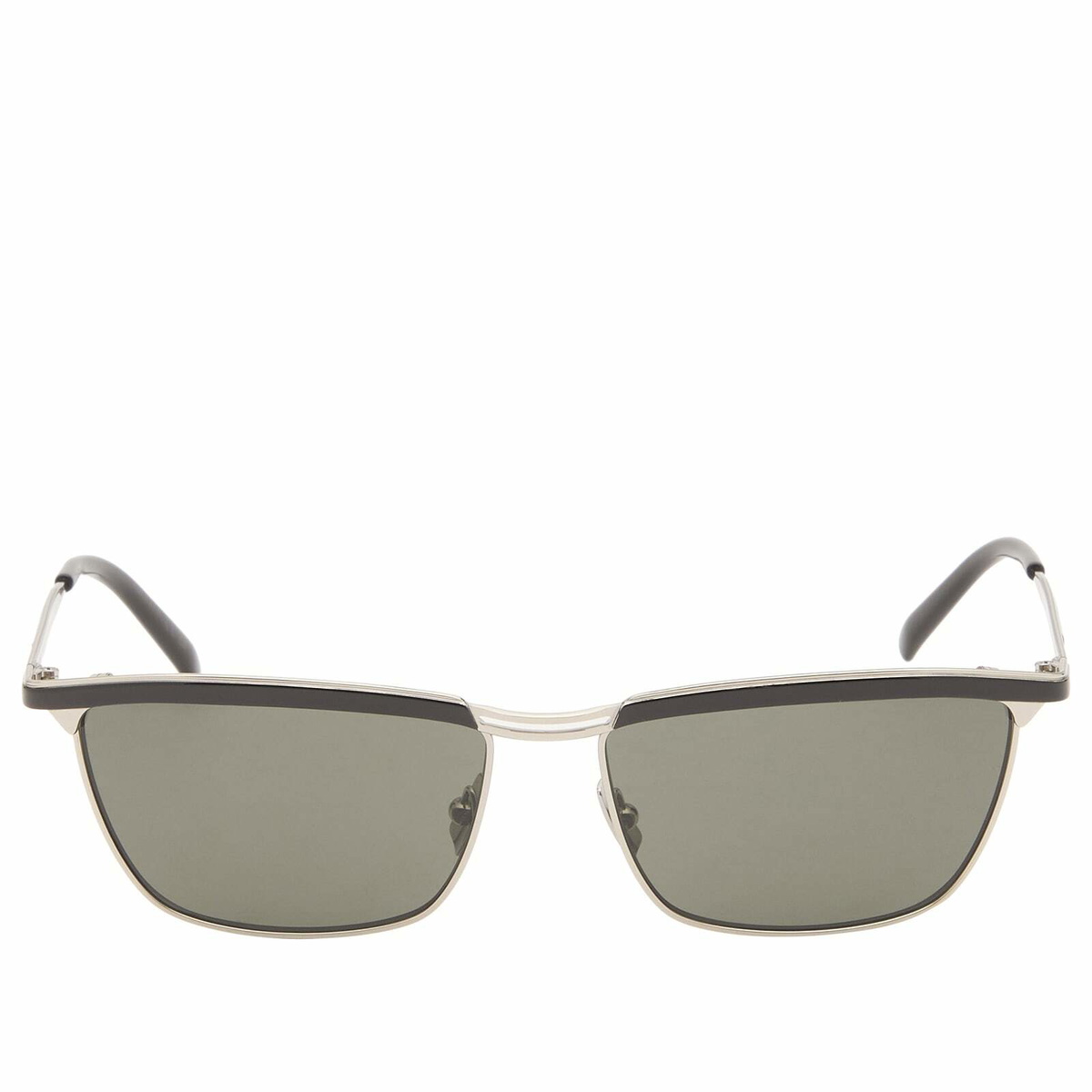 Saint Laurent Sunglasses Saint Laurent SL 795 Joe Sunglasses in Silver/Grey 