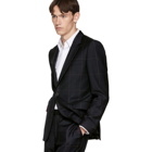 Paul Smith Navy Wool Wide Check Suit