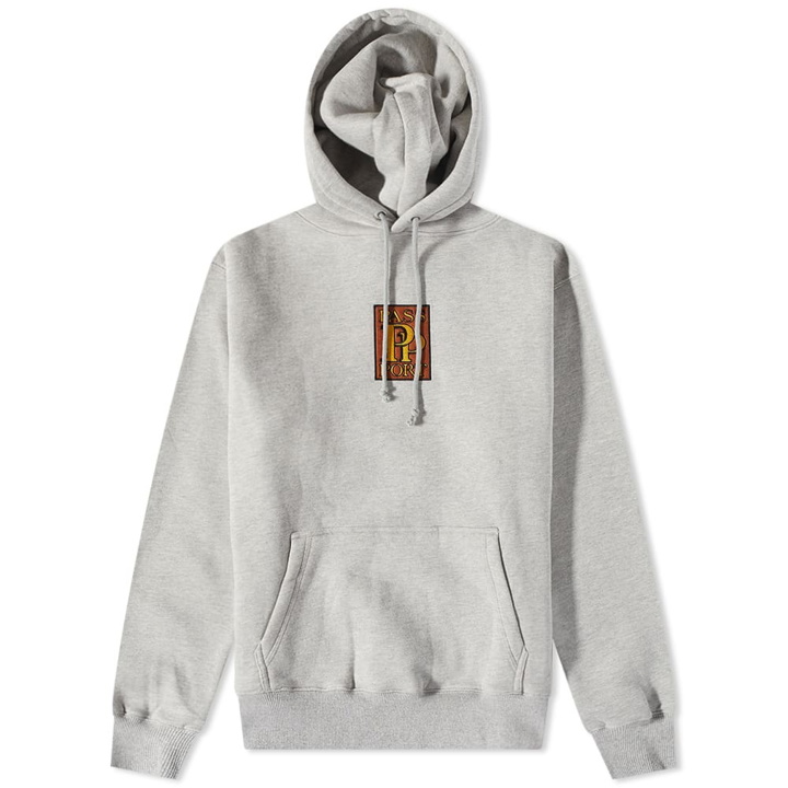 Photo: Pass~Port Men's PP Embroidery Hoody in Ash
