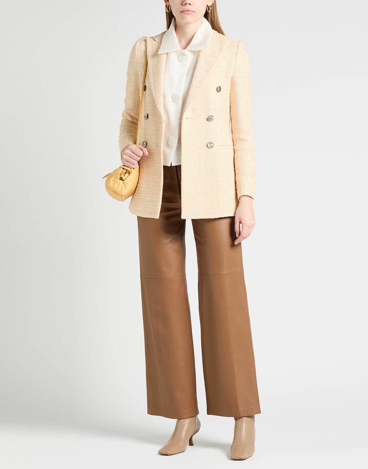 Lardini Womens Blazer Cream